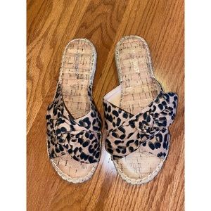 Cheetah sandals